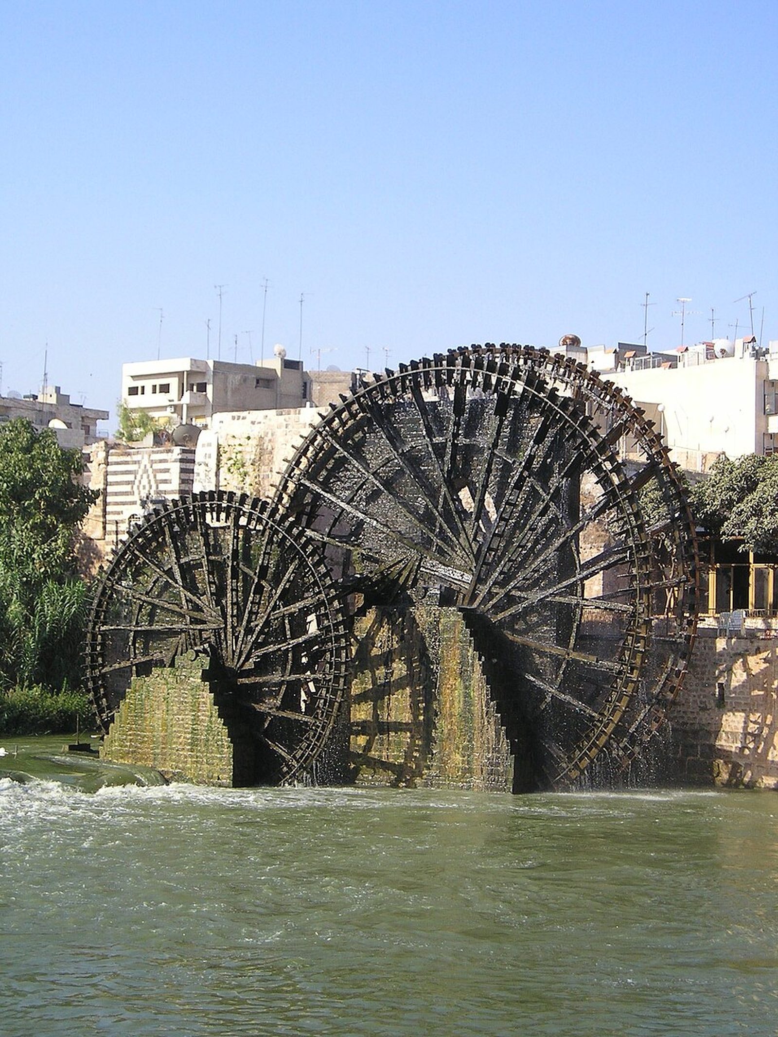 Hama, Syria — City of the wooden norias on the Orontes